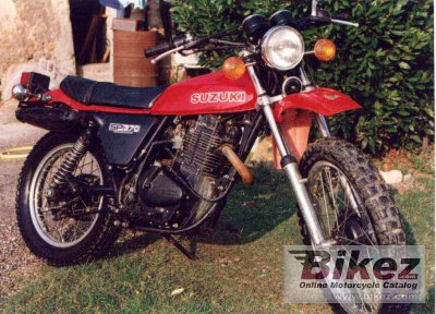 1978 Suzuki SP 370 specifications and pictures